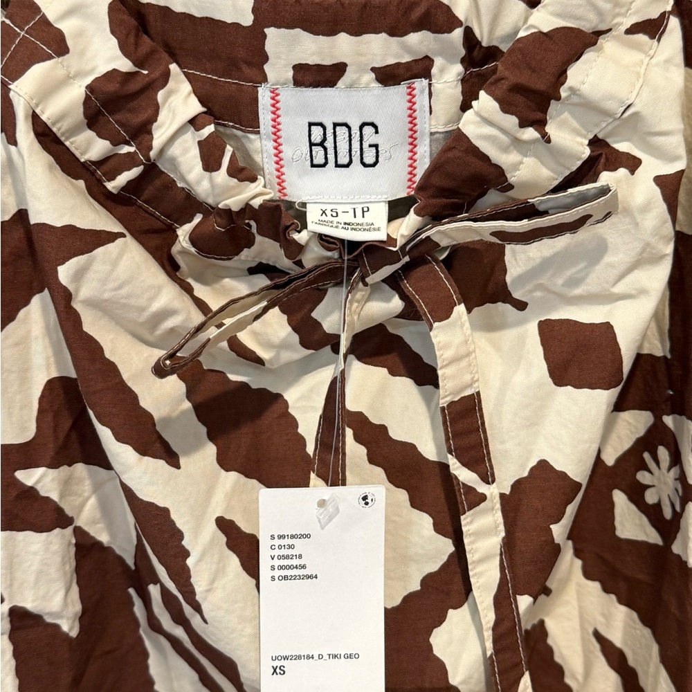 NWT Urban Outfitters BDG Eva Trapeze Mini Dress - Picture 5 of 6